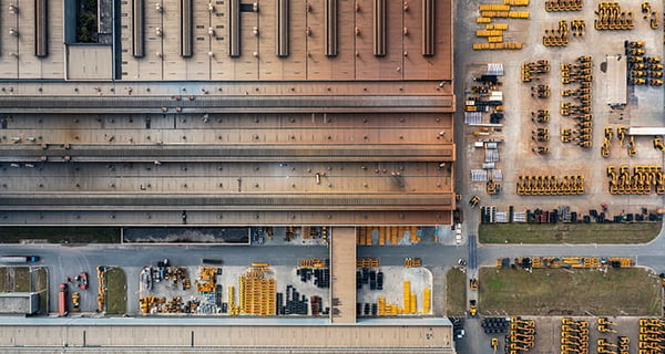 Aerial View Buildings