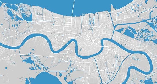 Map New Orleans